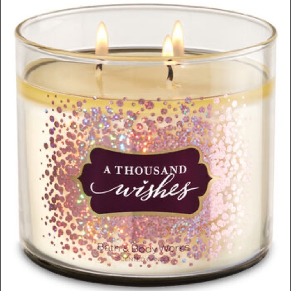 Bath and body works candle